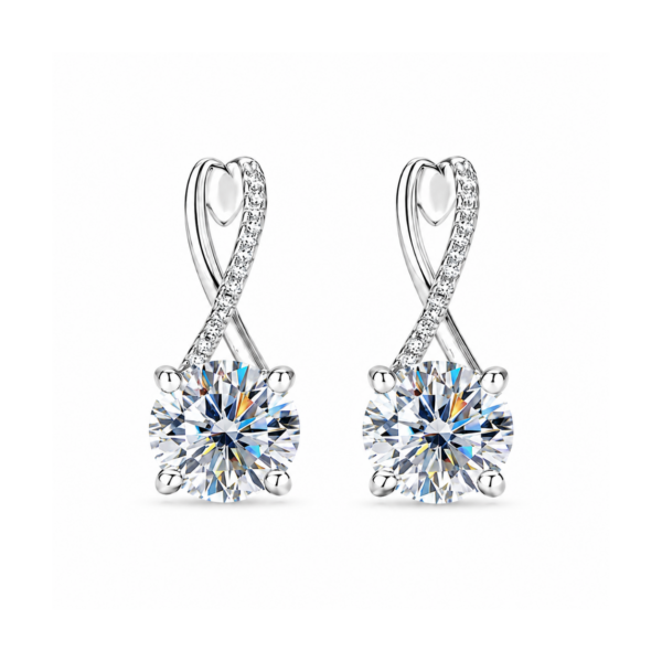 Infinity Huggies (2 x 0.30ct Natural)