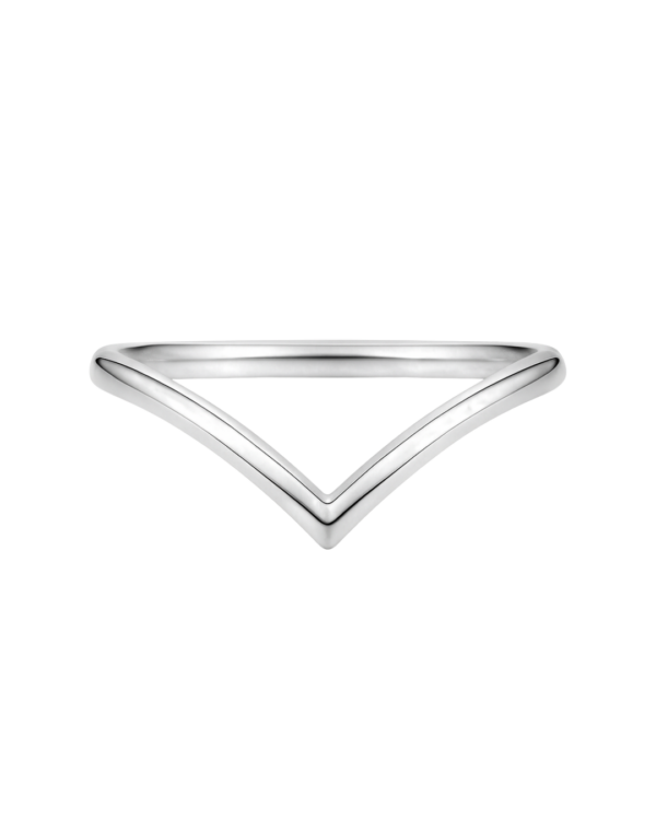 Wishbone Plain Wedding Band – 1.5mm Width