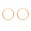 9K Yellow Gold Sleeper Earrings