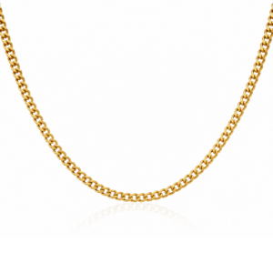 1.40mm Curb 2 Sides Diamond Cut Chain