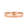 Classic Matte Rose Gold Wedding Band – 4mm