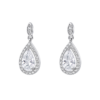 Tear Drop Diamond Earrings – 2 × 0.30ct Natural