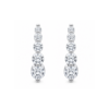 Tapered Diamond Huggies – Lab-Grown