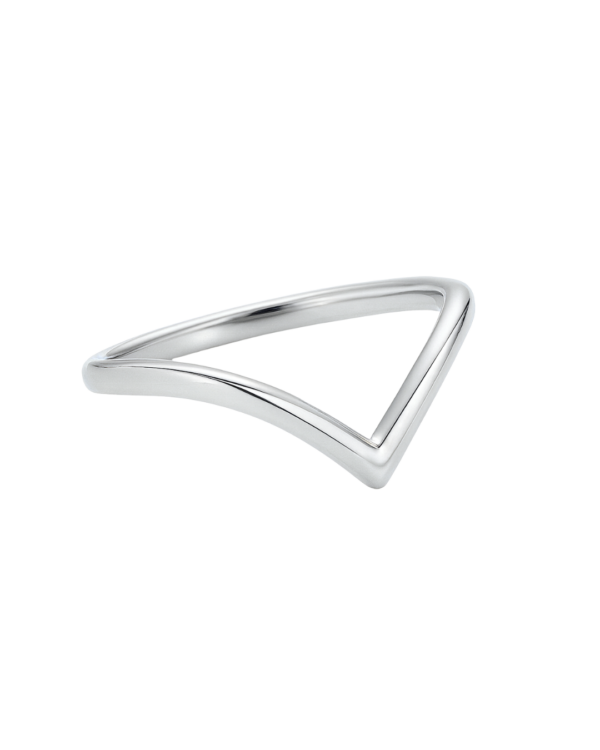 Wishbone Plain Wedding Band – 1.5mm Width