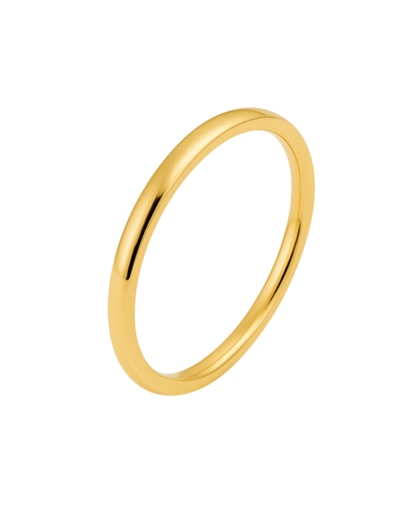 Classic Plain Wedding Band – 1.8mm Width