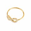 LAB Grown Diamond Infinity Ring