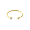 Natural Diamond Double End Ring