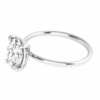 3.00ct Lab-Grown Oval Classic Solitaire Engagement Ring