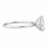 1.00ct Lab-Grown Pear Classic Solitaire Engagement Ring