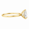 0.50ct Natural Pear Classic Solitaire Engagement Ring