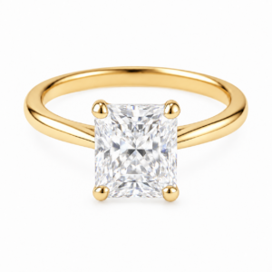 2.00ct Lab-Grown Radiant Classic Solitaire Engagement Ring