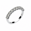 Lab-Grown Half Eternity Gallery Wedding Band – 3.7mm Diamonds