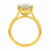 1.00ct Lab-Grown Round Brilliant Flower Solitaire