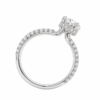 1.00ct Natural Round Brilliant Hidden Halo