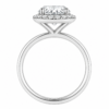 1.50ct Lab-Grown Round Brilliant Halo Solitaire